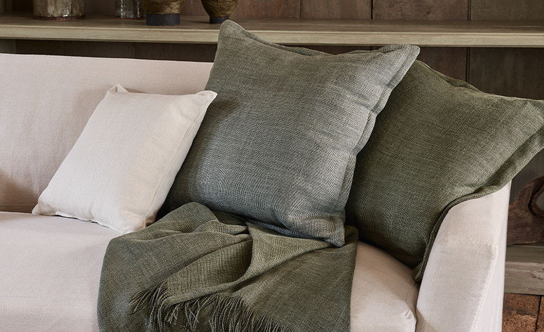 Flanders Verde Fabric by Mark Alexander 