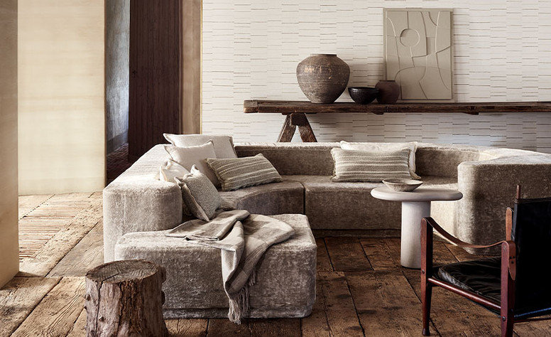 Gramercy Moonrock Fabric by Mark Alexander 