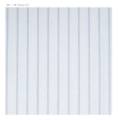 Harbour Stripe Dove Fabric by Mark Alexander 