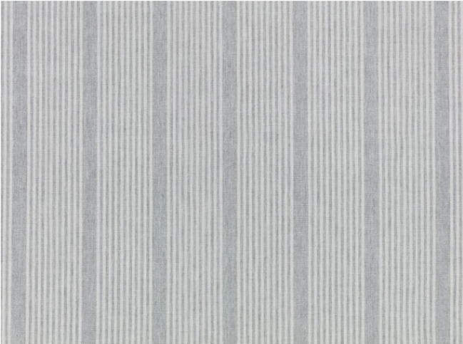 Harbour Stripe Grey Mist Fabric by Mark Alexander 