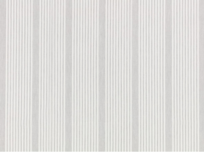 Harbour Stripe Silverbirch Fabric by Mark Alexander 