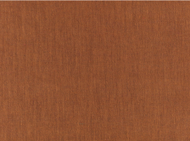 Heritage Linen Burnt Orange Fabric by Mark Alexander 