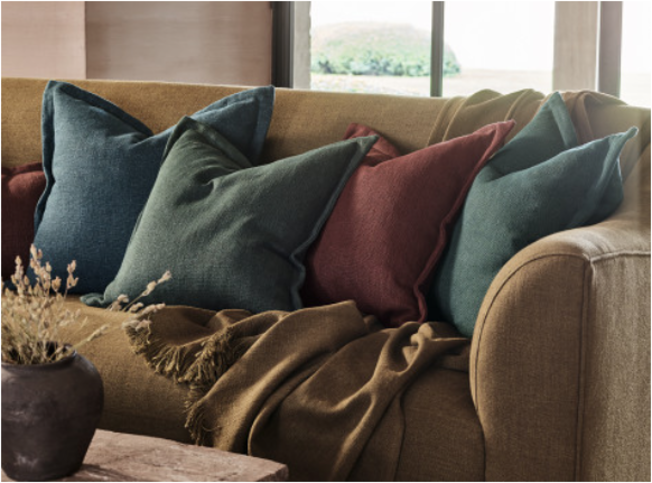 Heritage Linen Desert Palm Fabric by Mark Alexander 