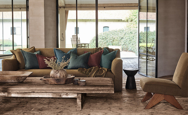 Heritage Linen Mole Fabric by Mark Alexander 