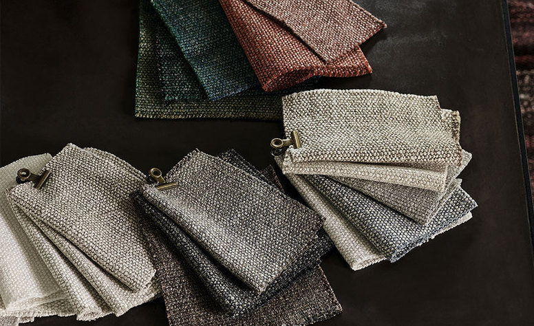 Heritage Linen Sienna Fabric by Mark Alexander 