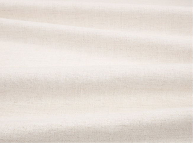 Heritage Linen White Sand Fabric by Mark Alexander 
