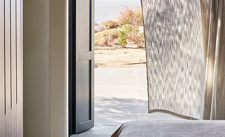 Hithe Grey Mist Fabric by Mark Alexander 