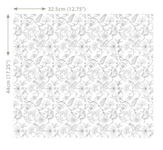 Indienne Jasper White Fabric by Mark Alexander 