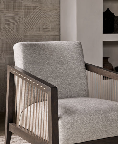 Intaglio Powder Wallcovering by Mark Alexander