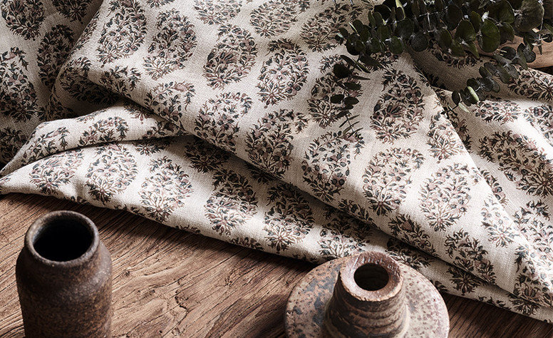 Jaipur Cumin Fabric by Mark Alexander 