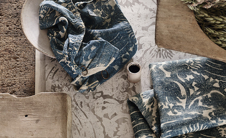 Java Atlantic Fabric by Mark Alexander 