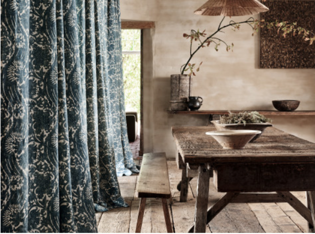Java Atlantic Fabric by Mark Alexander 
