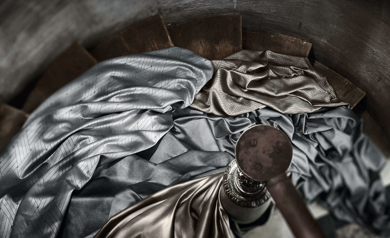Jazz Bronze Fabric by Mark Alexander 