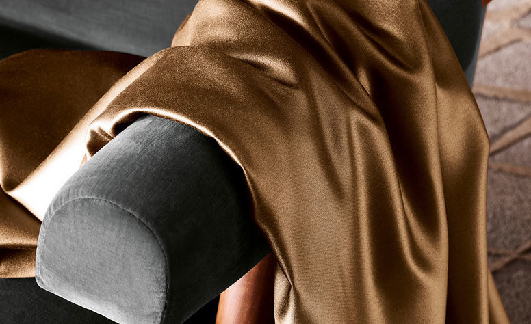 Jazz Ochre Fabric by Mark Alexander 
