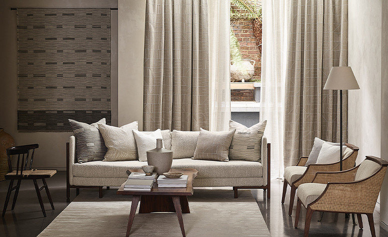 Junction Putty Fabric by Mark Alexander 