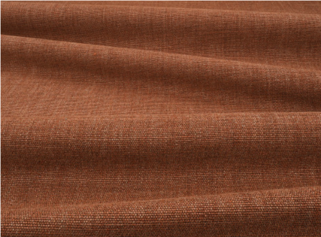 Legacy Linen Burnt Orange Fabric by Mark Alexander 