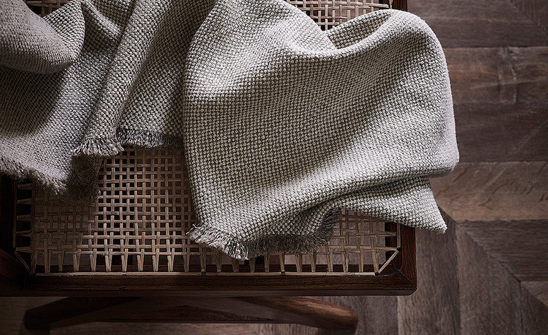 Checker Cement Fabric by Mark Alexander 