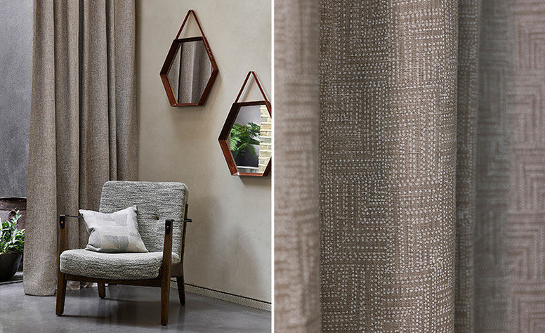 Ellipsis Fossil Fabric by Mark Alexander 