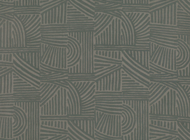 Furrow Carbon Bluel Fabric by Mark Alexander 