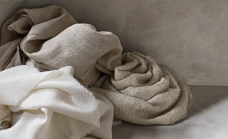 Glimpse Vellum Fabric by Mark Alexander 