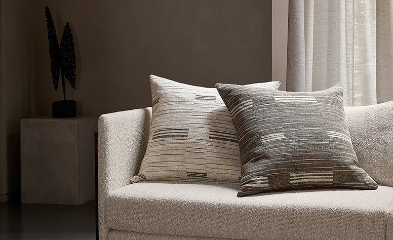 Offset Parchment Fabric by Mark Alexander 