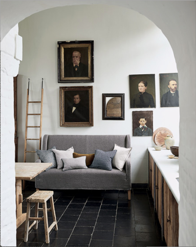 Sauvage Anthracite Fabric by Mark Alexander 