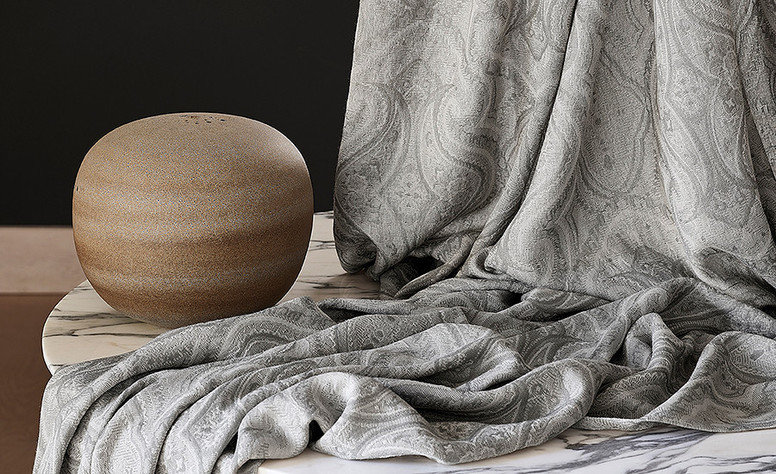 Tranquillo Storm Fabric by Mark Alexander 