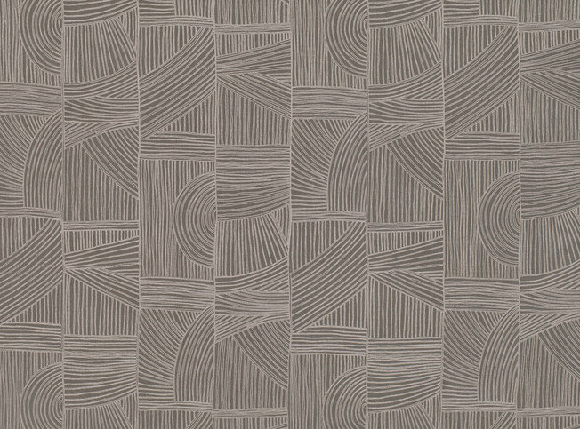 Woodgrain Gunmetal Fabric by Mark Alexander 