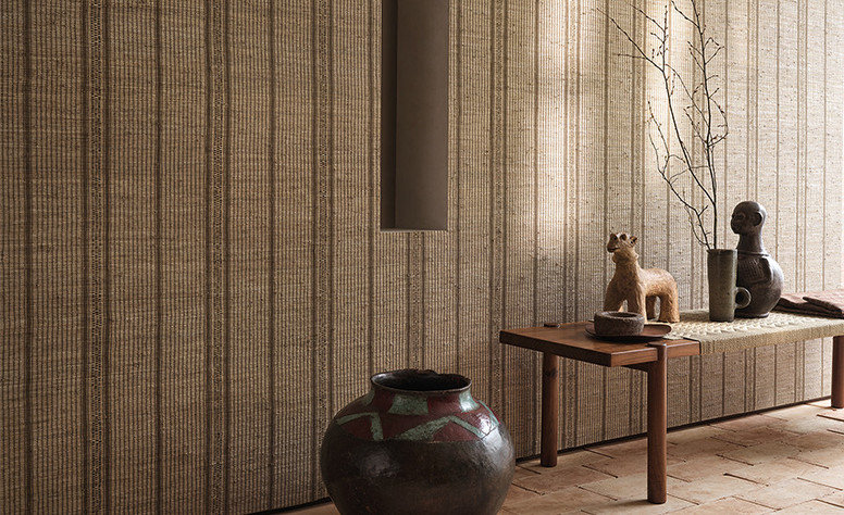 Medina Wallcovering Natural by Mark Alexander