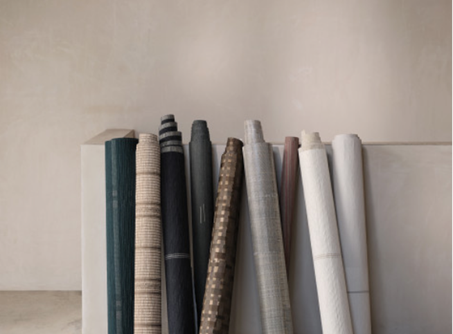 Medina Wallcovering Natural by Mark Alexander