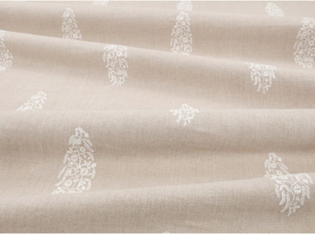 Mughal Flax Fabric by Mark Alexander 