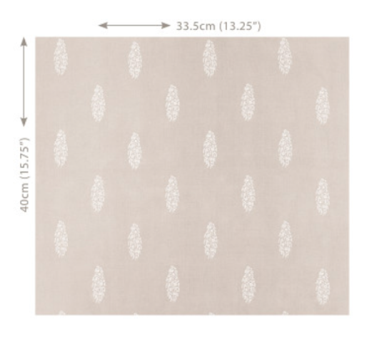 Mughal Flax Fabric by Mark Alexander 