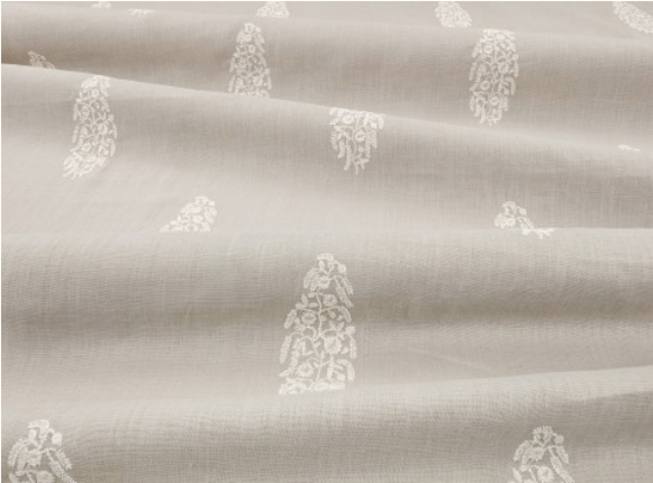 Mughal Moonshine Fabric by Mark Alexander 