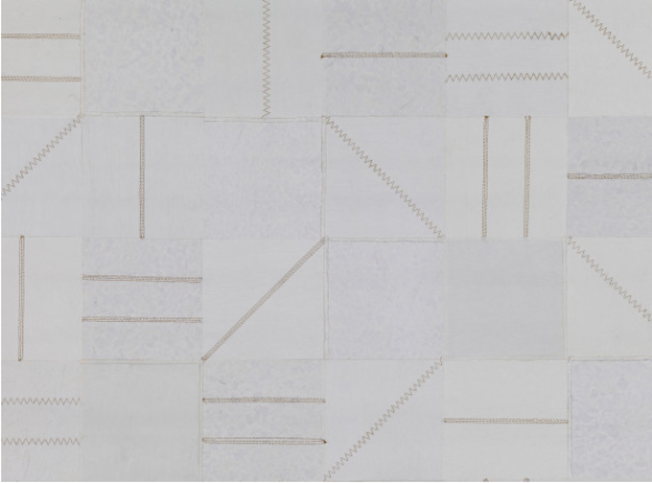 Network Chalk Wallcovering by Mark Alexander