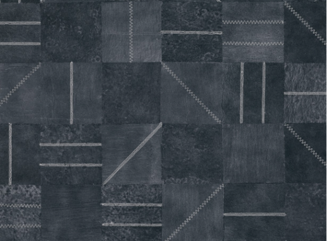 Network Indigo Wallcovering by Mark Alexander