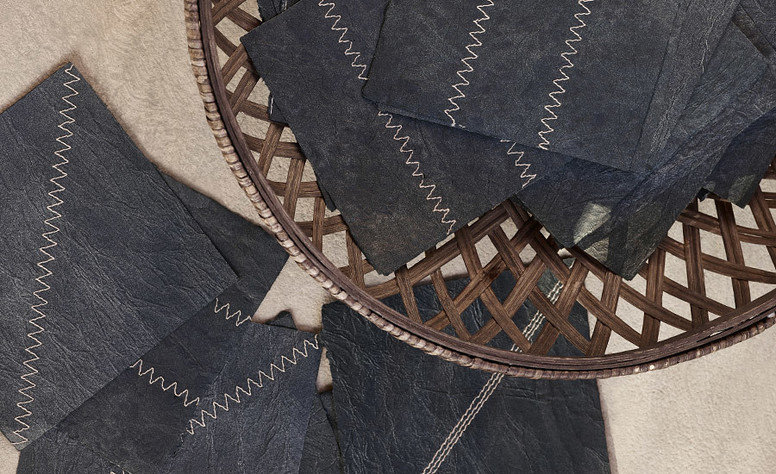 Network Indigo Wallcovering by Mark Alexander