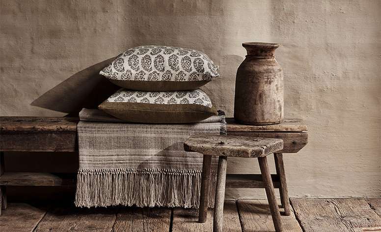 Nomad Brush Fabric by Mark Alexander 