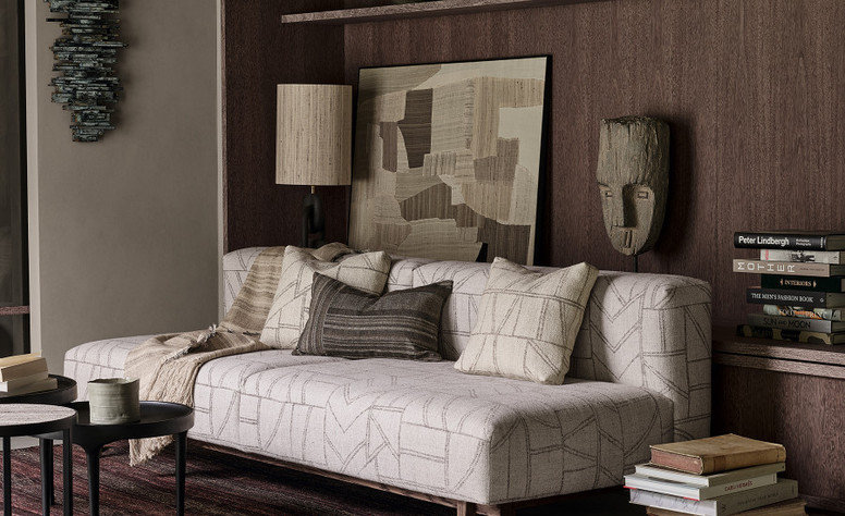 Odyssey Dove Fabric by Mark Alexander 