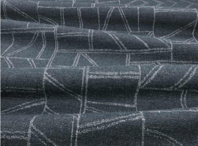 Odyssey Indigo Fabric by Mark Alexander 