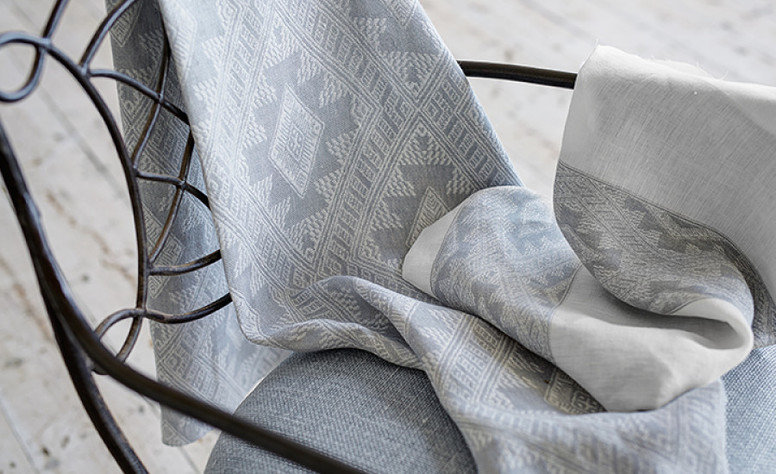 Patina Dove Fabric by Mark Alexander 