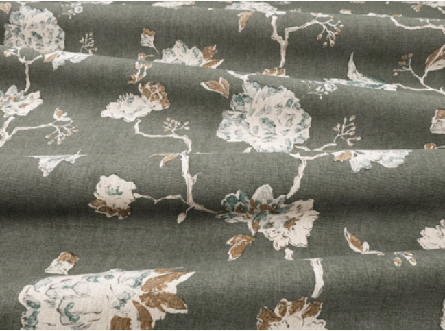 Peony Mole Fabric by Mark Alexander 