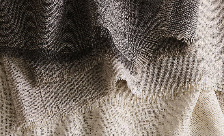 Reveal Jasper White Fabric by Mark Alexander 