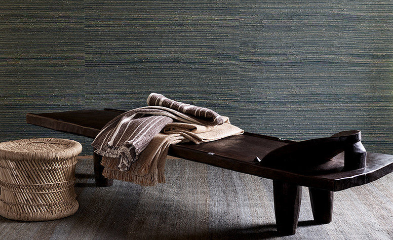 Rushes Atlantic Wallcovering by Mark Alexander