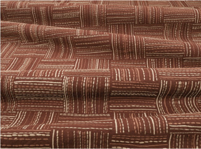 Sandtrace Sienna Fabric by Mark Alexander 