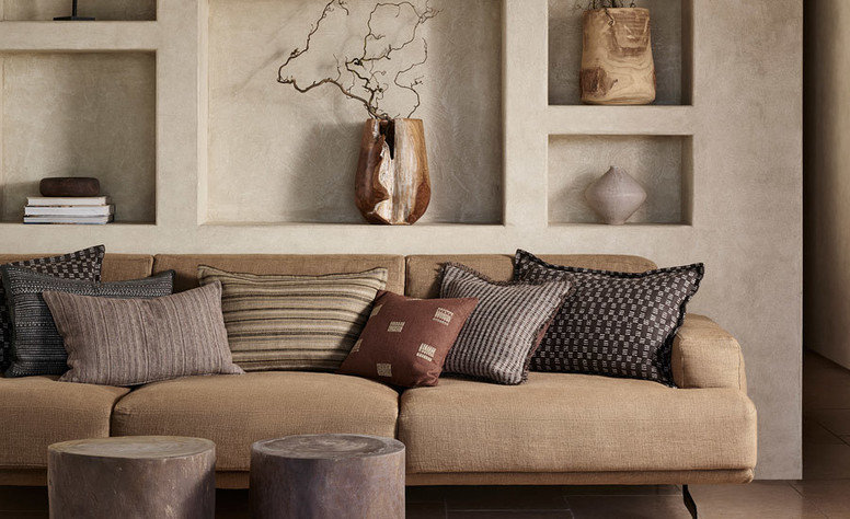 Scribe Anthracite Fabric by Mark Alexander 