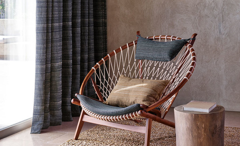 Scribe Mocassin Fabric by Mark Alexander 