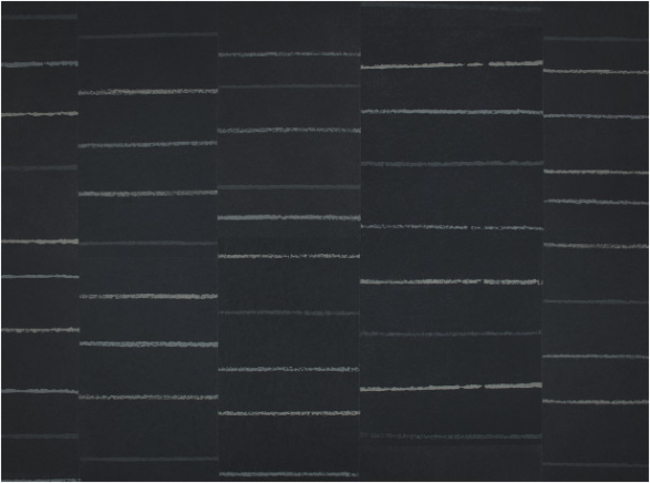 Sidestep Indigo Wallcovering by Mark Alexander