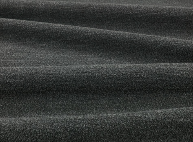 Veranda Bouclé Midnight Fabric by Mark Alexander 
