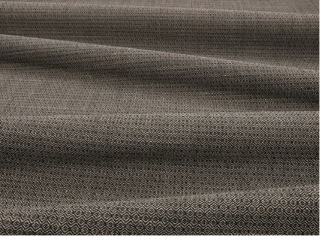 Veranda Diamond Gunmetal Fabric by Mark Alexander 