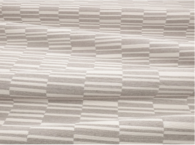 Veranda Offset Silverbirch Fabric by Mark Alexander 